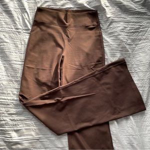 Old Navy S Brown Flare Leggings